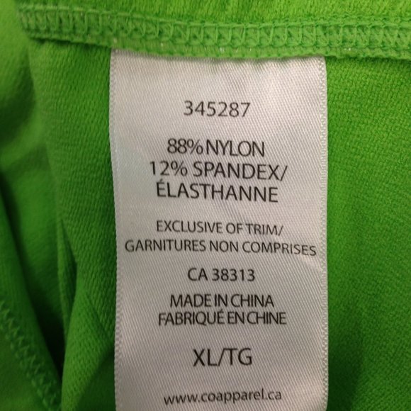 Tuff Athletics Hoodie Jacket Women's XL Green - Picture 5 of 6